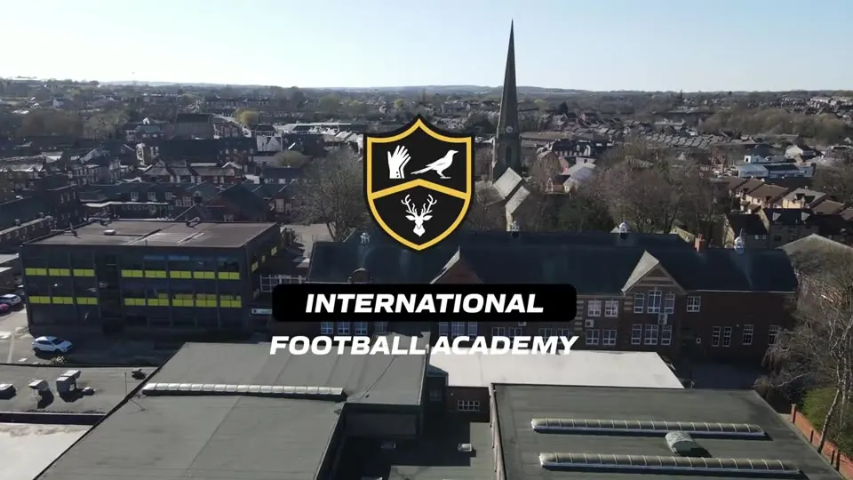 Aerial view of the International Football Academy
